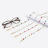 10 Pieces Eyeglass Glasses Chains, Elegant Eyewear Retainer, Beaded Eyeglass Strap Holder, lanyard for Women, Stylish Sunglass Reading Eyeglass Chains,RN43043